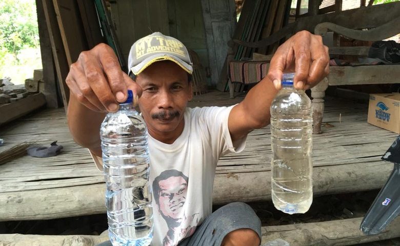 Air Sumur Berubah Warna Tercemar Pupuk Cair